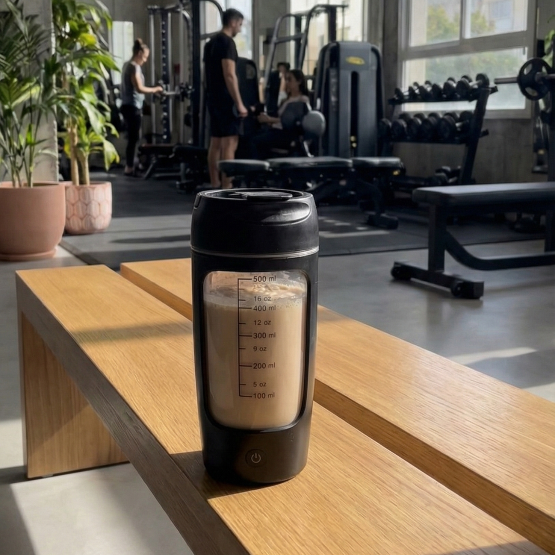 שייקר אוטומטי + ספר מתכונים מלא